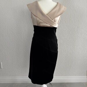 Jones New York Black and Nude Dress